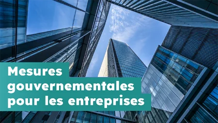 Mesures gouvernementales pour les entreprises